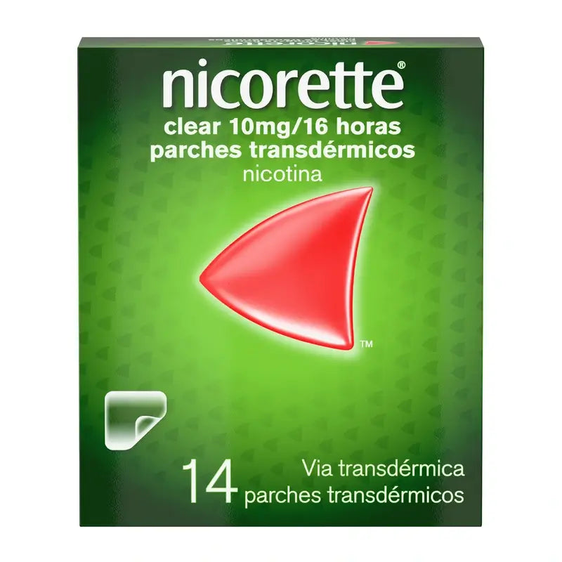 Nicorette® Clear 10mg/16 horas 14 adesivos transdérmicos