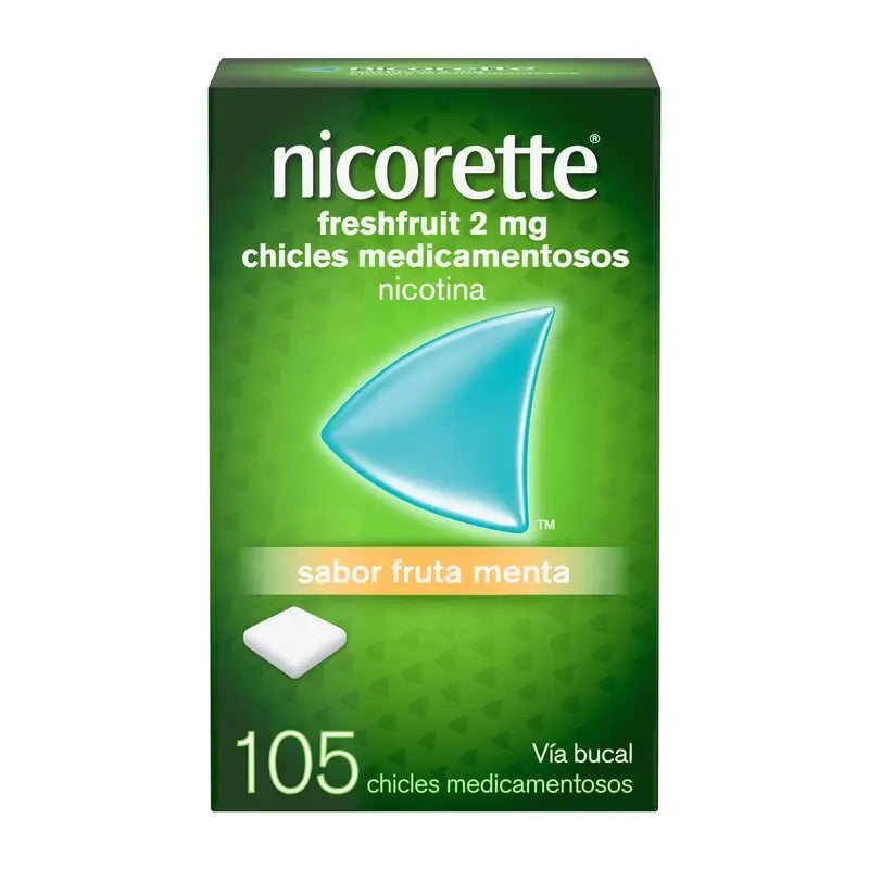 Nicorette Freshfruit 2 mg 105 Goma de mascar