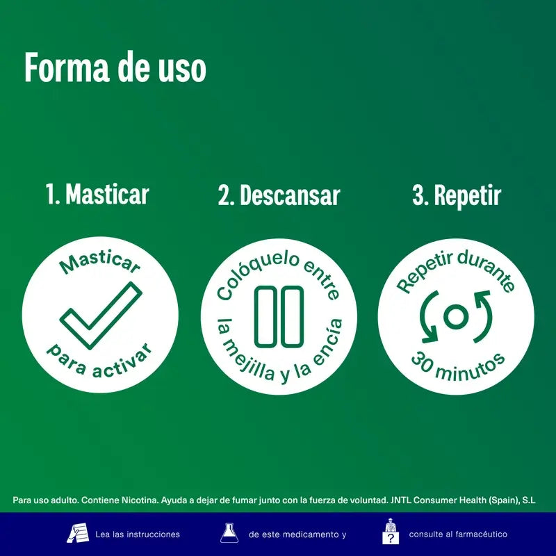 Nicorette Freshfruit 2 mg 105 Goma de mascar