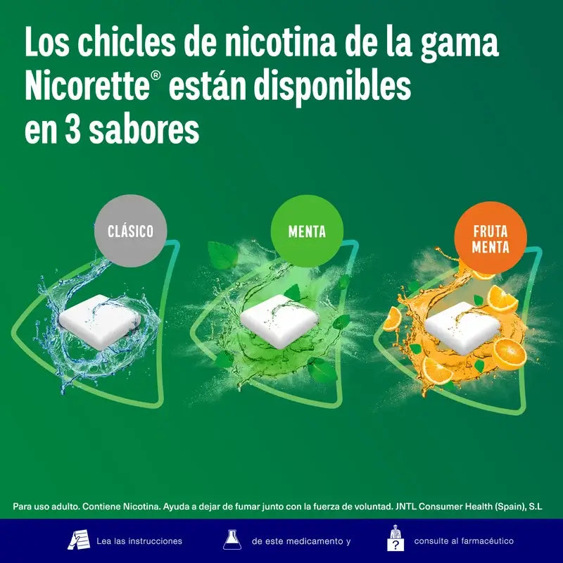 Nicorette Freshfruit 2 mg 105 Goma de mascar