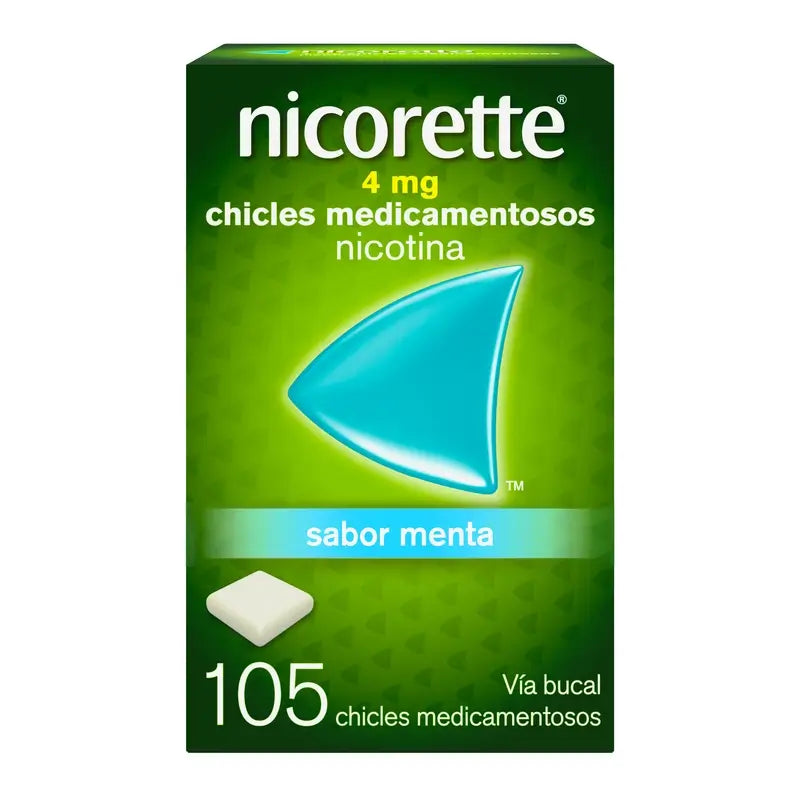 Nicorette Ice Mint 4 mg 105 Pastilhas elásticas