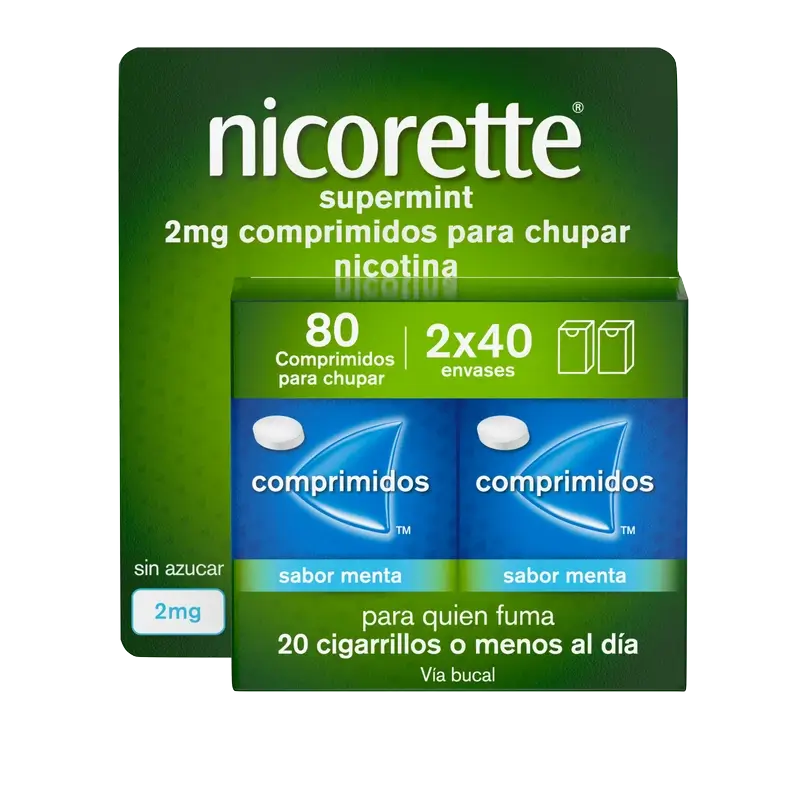 Nicorette Supermint, 80 comprimidos