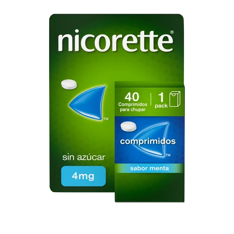 Nicorette® Supermint 4 mg , 40 comprimidos