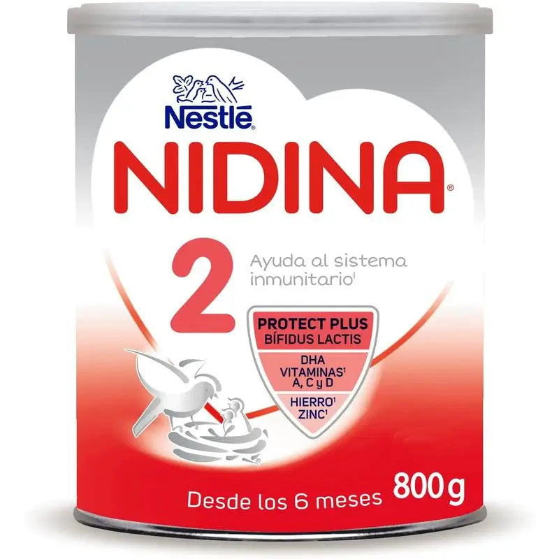 NESTLÉ NIDINA 2 LEITE EM PÓ 800 GR