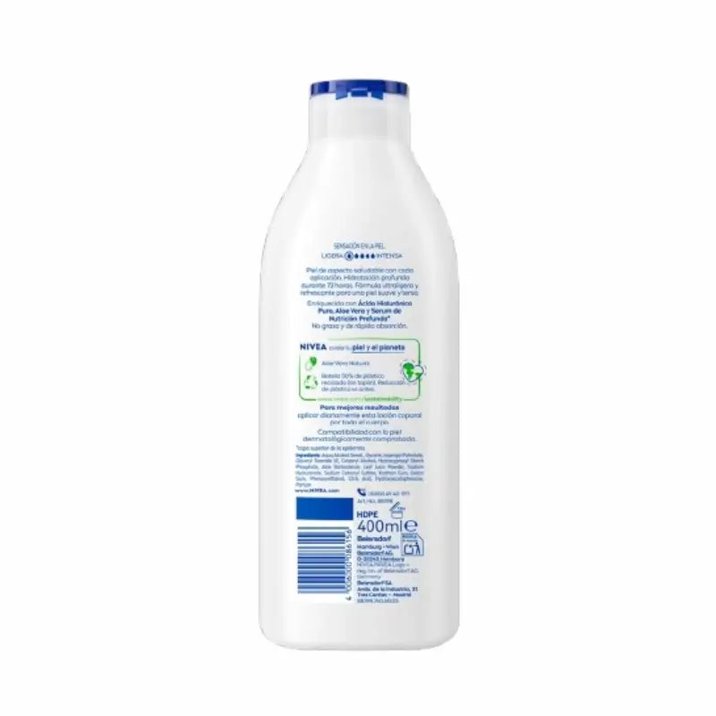 NIVEA Loção Corporal Hidratante e Aloé Vera, 400 ml