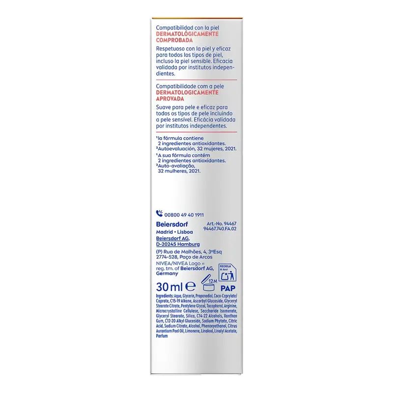Nivea Cellular Expert Filler Sérum Iluminador com Vitamina C 30Ml