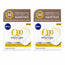 NIVEA Q10 Power Creme de Dia Fp30 Anti-Rugas, 50 ml, embalagem de 2