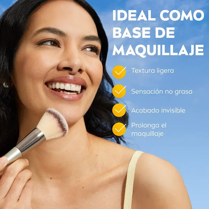 Nivea Sun 2In1 Primer Sérum de Proteção Solar Diária para o Rosto Spf50+ 30Ml