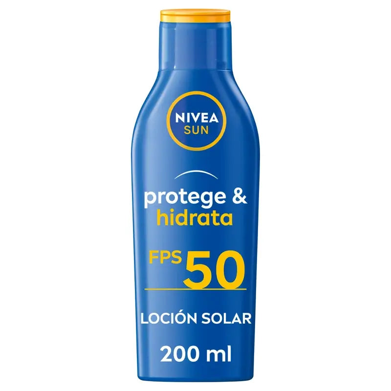 Nivea Sun Protect & Moisturise Loção Solar Spf50+ 200Ml