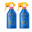 NIVEA Sun SPF50+ Protect & Moisturise Leite Solar Hidratante, 400 ml, embalagem de 2