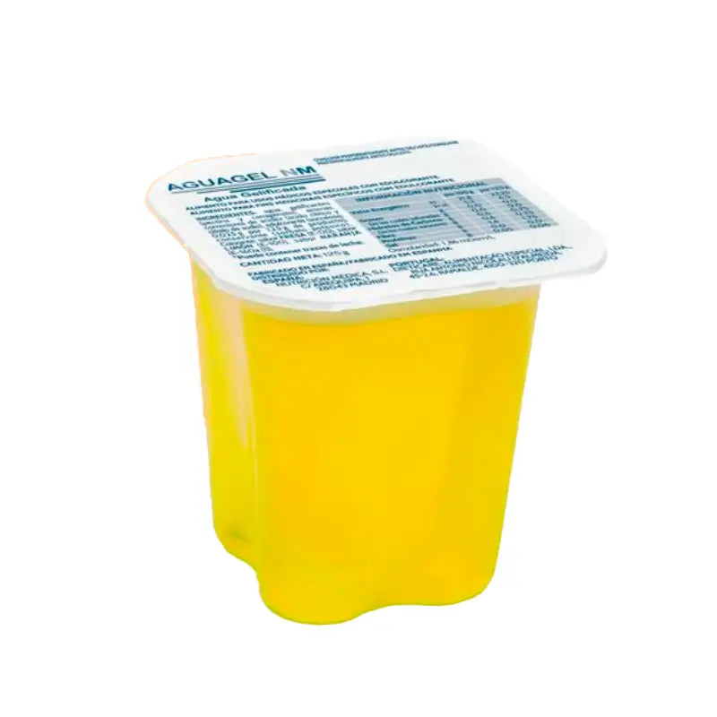 Aguagel Sabor a Limão, 125g x 24 chávenas, Cantabria Labs Nutrição Médica
