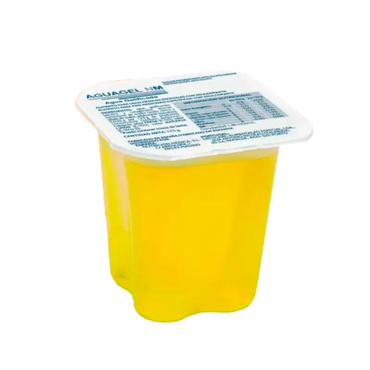 Aguagel Sabor a Limão, 125g x 24 chávenas, Cantabria Labs Nutrição Médica