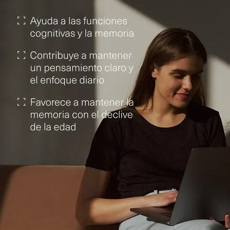 Aldous Labs Nootropic com Ginkgo Biloba, Juba de Leão, Cafeína, Bacopa, Tirosina, Teanina e Huperzine A
