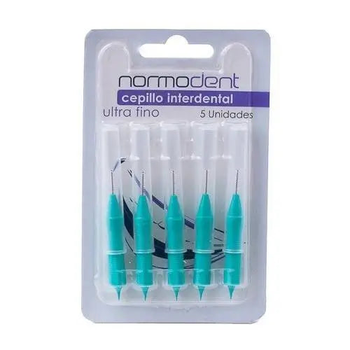 Normodent Ultra Fine Interdental Brush 5 unidades