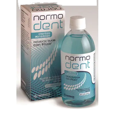 Elixir Bucal Dentes Sensíveis Normodent 500 ml