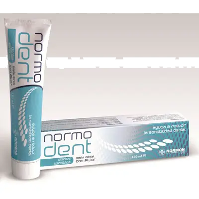 Pasta dentária sensível normodente 125 ml
