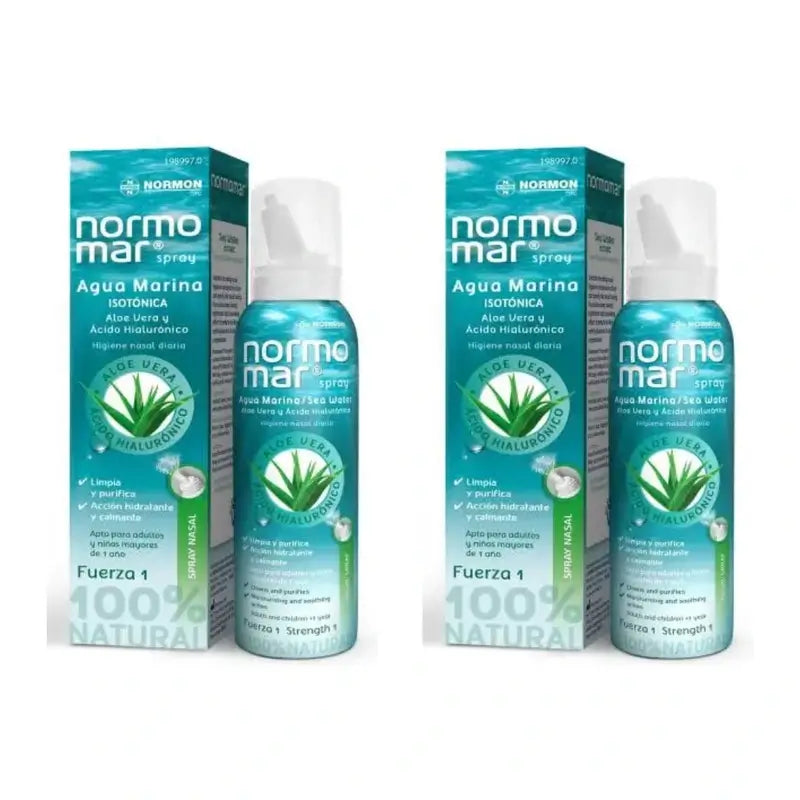 Normomar Spray Ag.Marina Aloe, 2X120 Ml