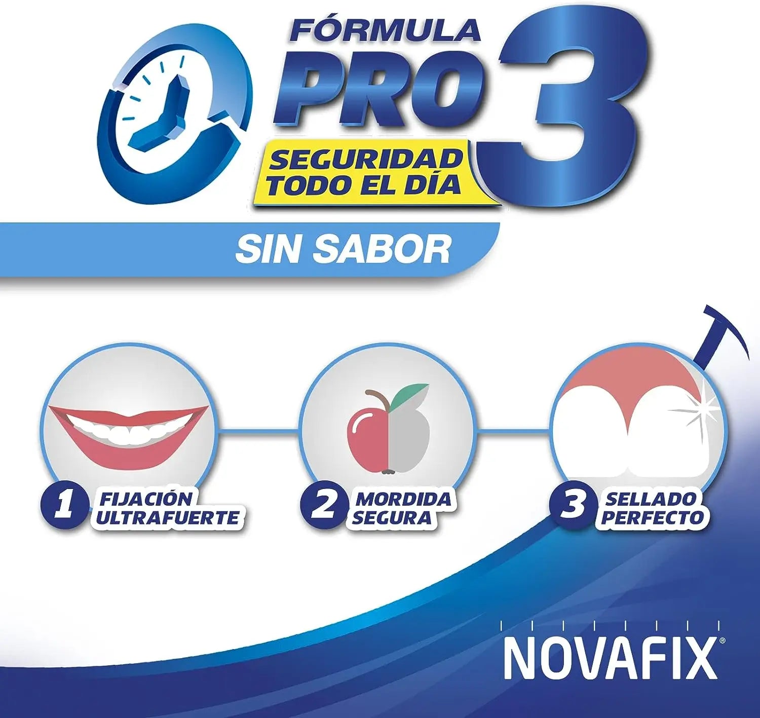 Novafix Formula Pro3 Sem Sabor, 20 Grs