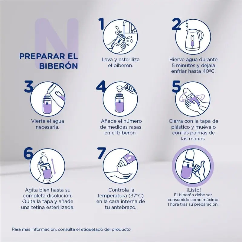 Novalac Ae Leite para bebés 0-36 meses, Anti-constipação , 800 g