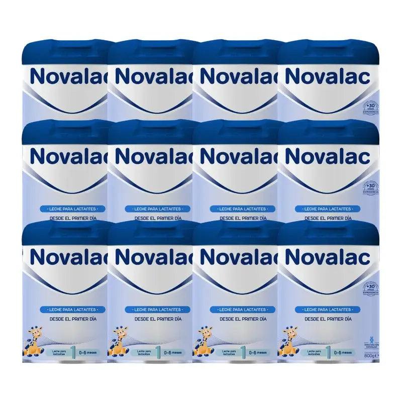 Novalac Premium 1 Leite Inicial, Embalagem 12 X 800 g