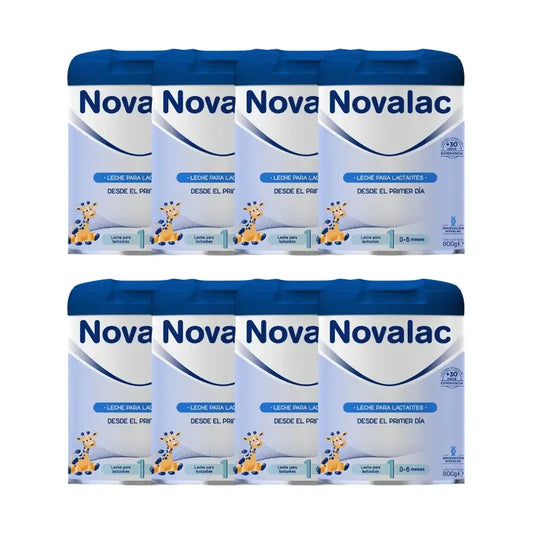 Novalac Premium 1 Leite de arranque, embalagem de 8 x 800 g