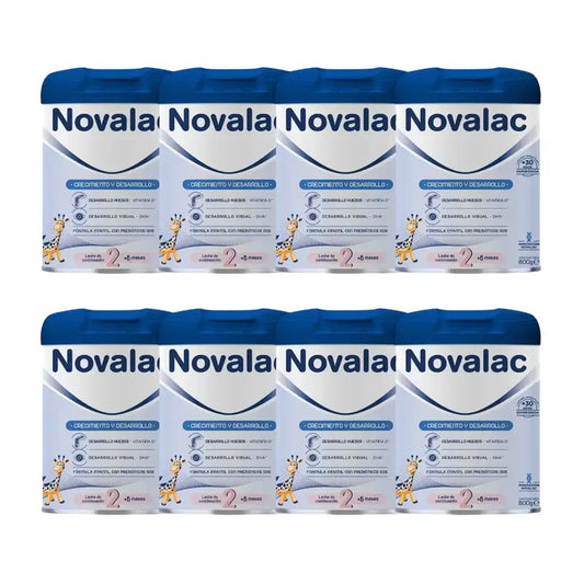 Novalac Premium 2 Fórmula Leite, Embalagem 8 X 800g
