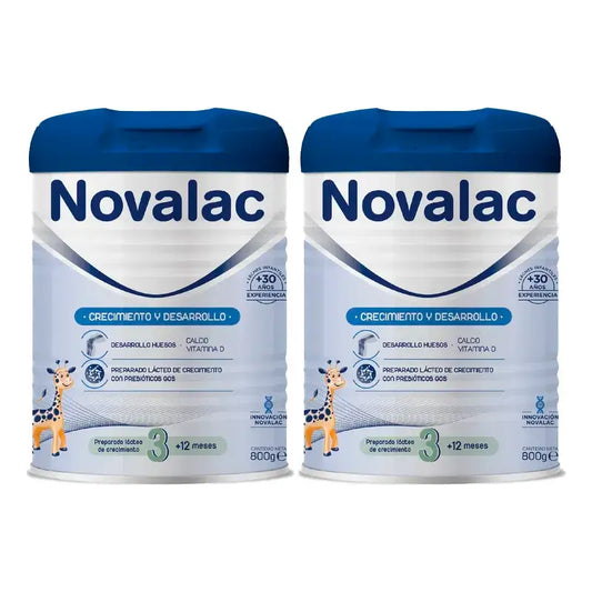 Novalac 3 Leite para Crescimento, 2X800 Gr