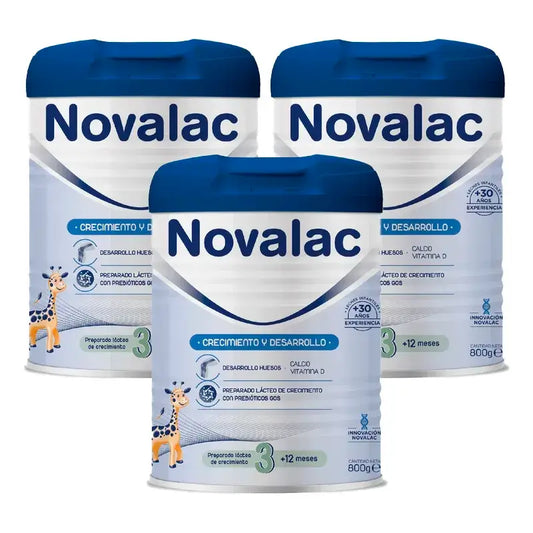 Novalac 3 Leite para Crescimento, 3X800 Gr