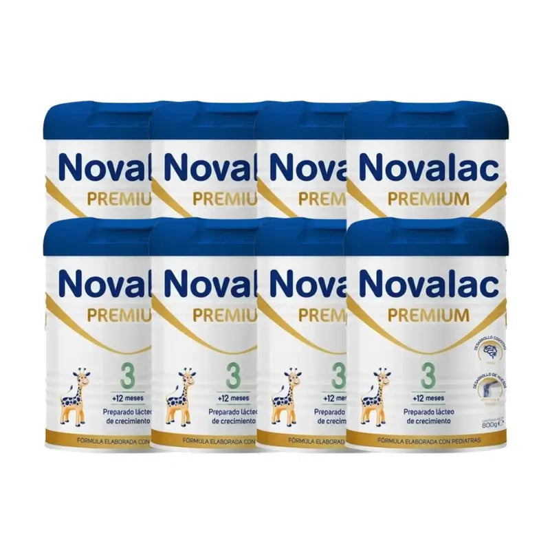 Novalac Premium 3 Leite de Crescimento, 8X800g