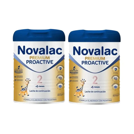 Novalac Premium Proactive 2 Leite Fórmula, 2X800 Gr