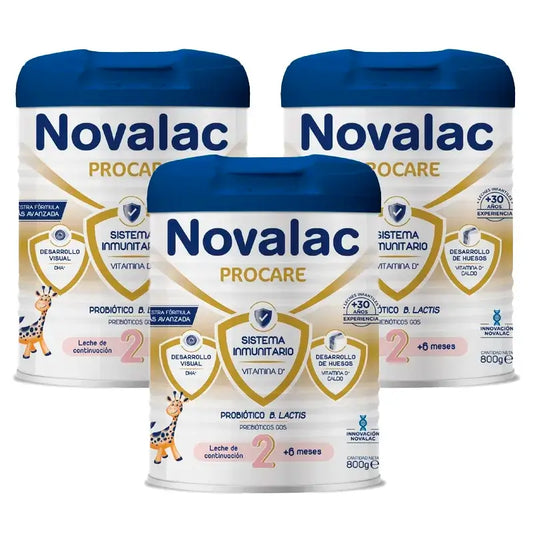 Novalac Procare 2 Leite de Continuação, 3X800 Gr
