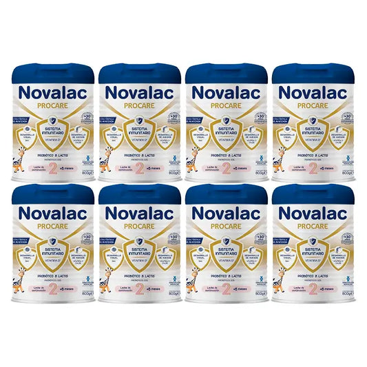 Novalac Procare 2 Leite de Continuação, 8X800 Gr