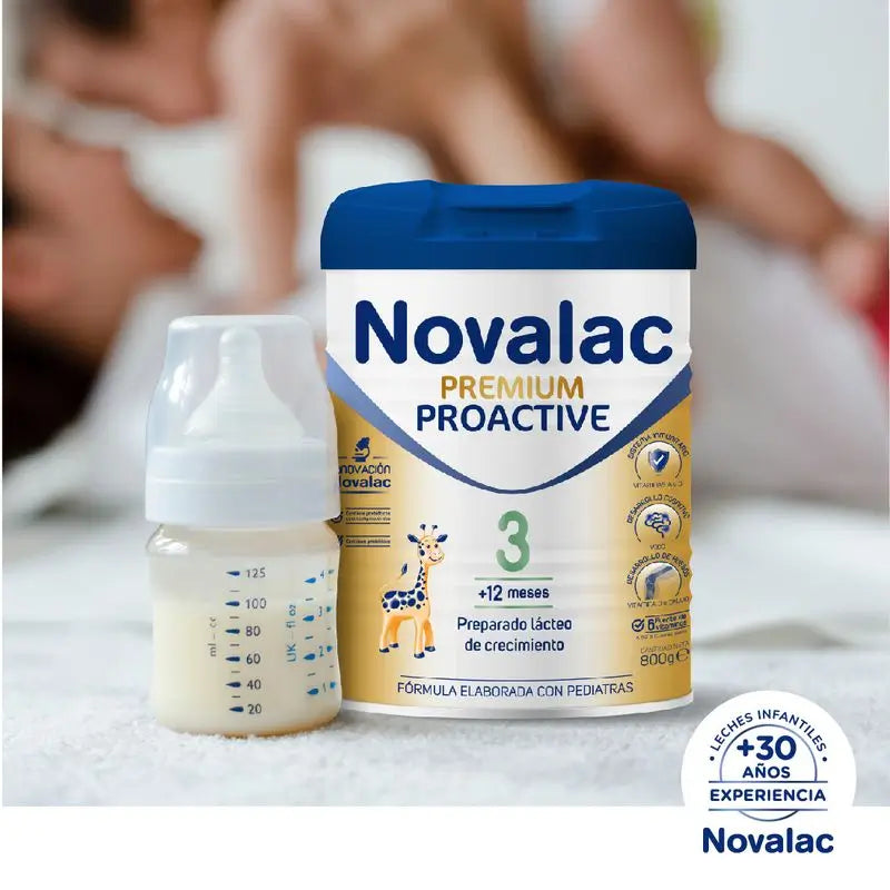 Novalac Premium Proactive 3 Leite para Crescimento, 800 g