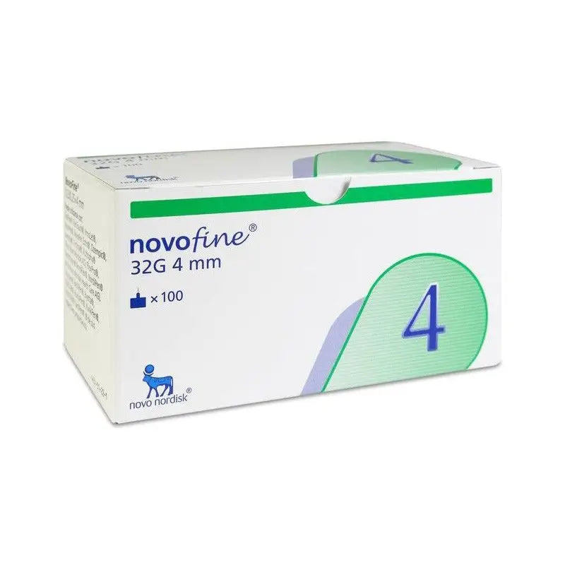 Novofine Agulha de Insulina Novofine 32G 4Mm , 100 unidades