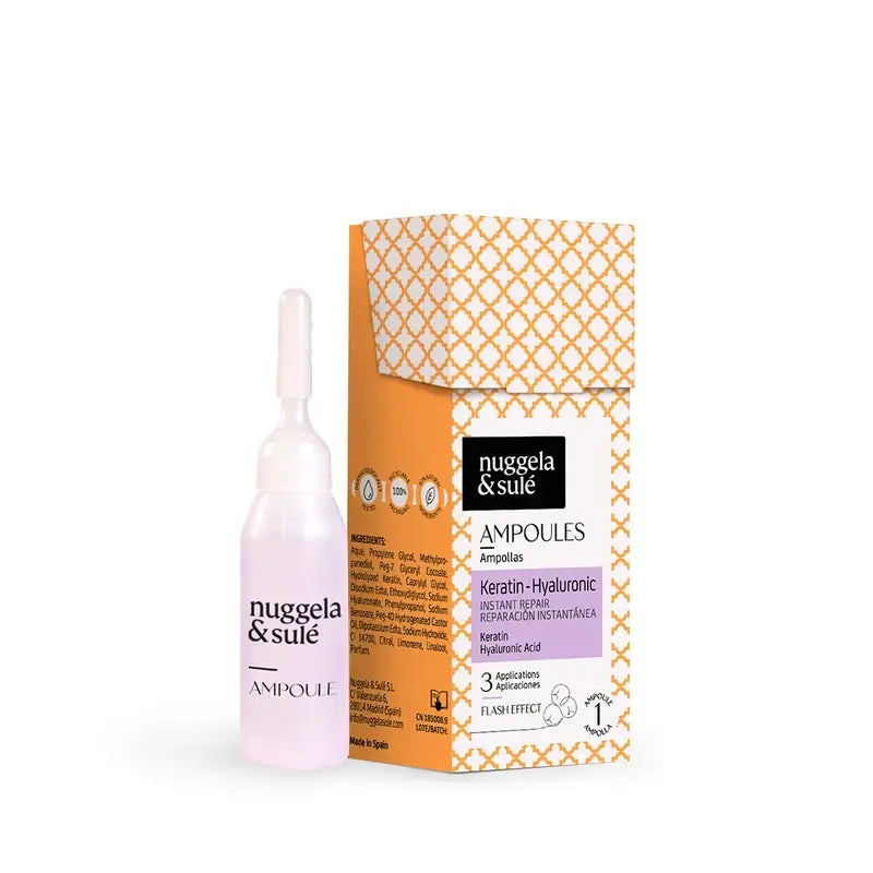 NUGGELA & SULE Ampola de Queratina Hialurónica 10 ml