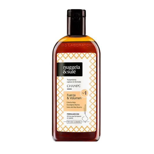NUGGELA & SULE Shampoo Premium Extrato de Cebola cabelos fracos e oleosos 250 ml