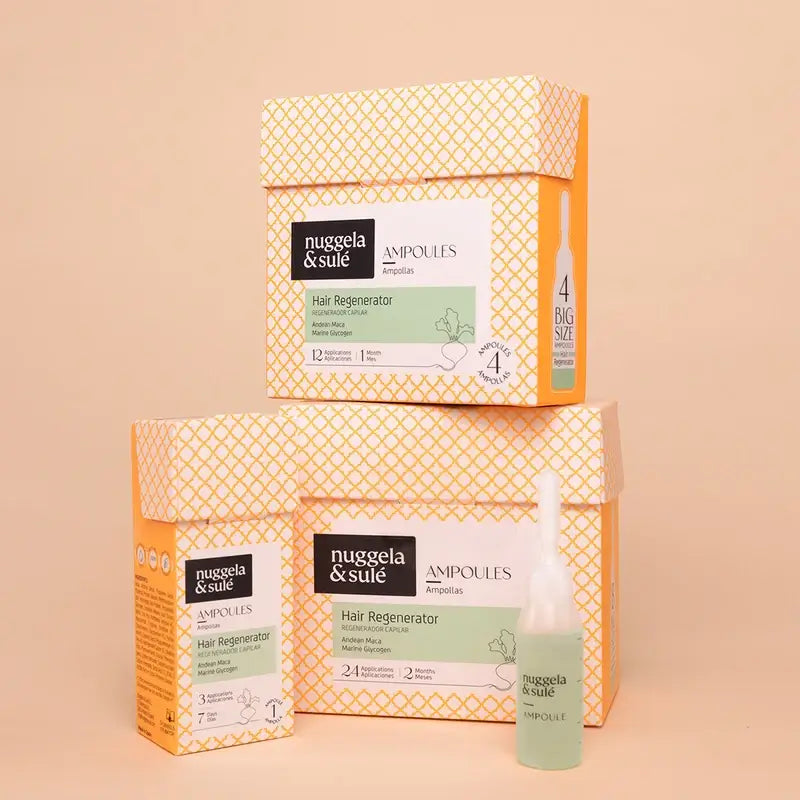 NUGGELA & SULE Ampola de Tratamento Regenerador de Cabelo 10 ml