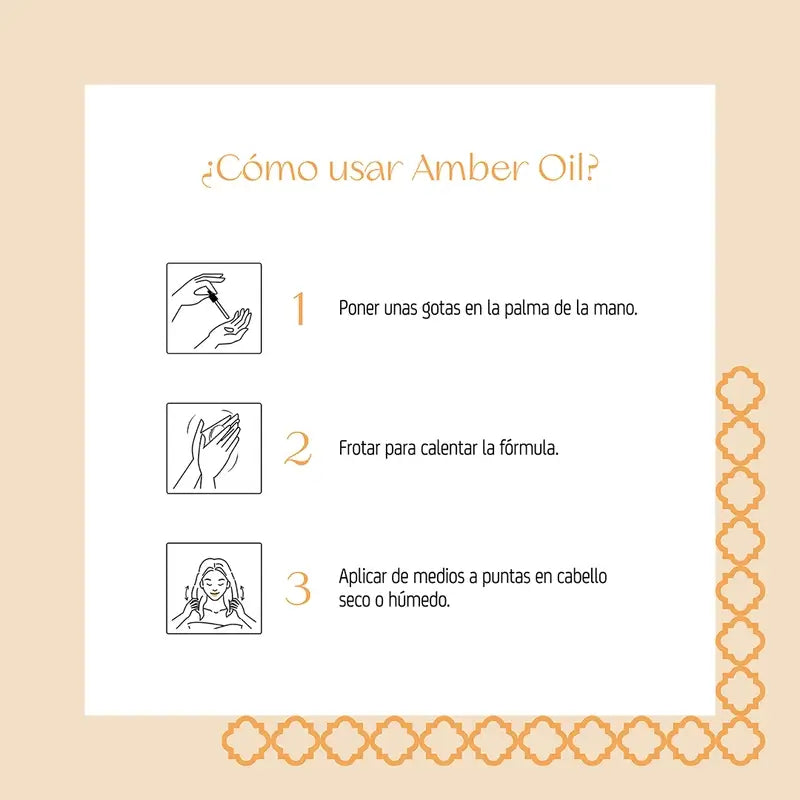 Nuggela & Sule Óleo Capilar Âmbar Manteiga de Karité Baobá Óleo Capilar 30Ml.