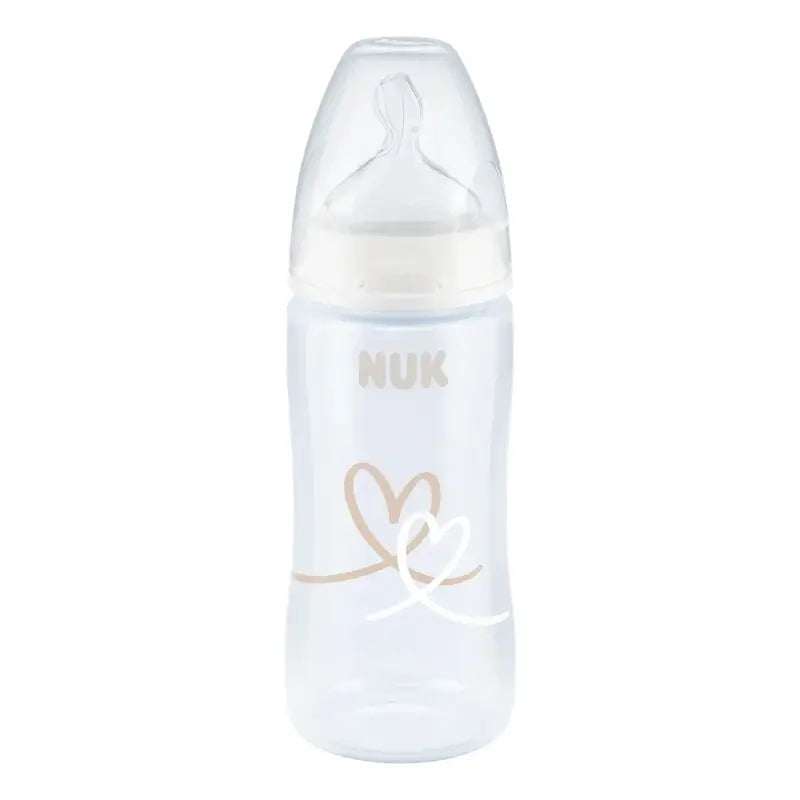 Nuk Biberon First Choice+ Pp 0-6M M Silicone , 300 ml