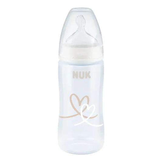 Nuk Biberon First Choice+ Pp 0-6M M Silicone , 300 ml