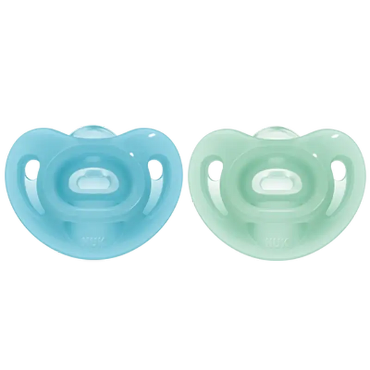 Nuk Sensitive Soother 0-6 Silicone 2Ud.