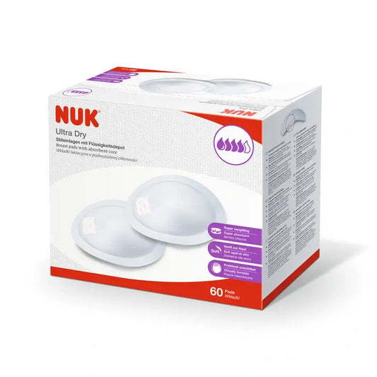 Nuk Promo Ultra Dry Almofadas de amamentação , 60 unidades