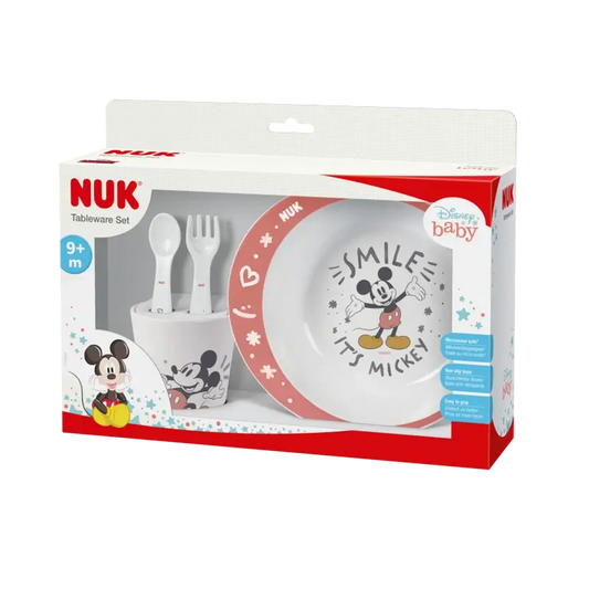 Serviço de jantar Nuk Mickey Mouse 9M+