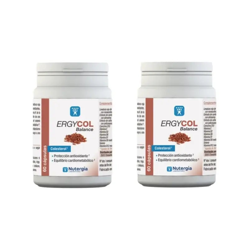 Nutergia Ergycol Balance, 2X60 Cápsulas