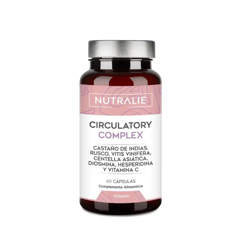 Nutralie Complexo Circulatório com Diosmina + Hesperidina, 60 cápsulas