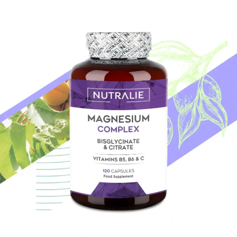 Nutralie Complexo de Magnésio com Bisglicinato e Citrato , 120 cápsulas