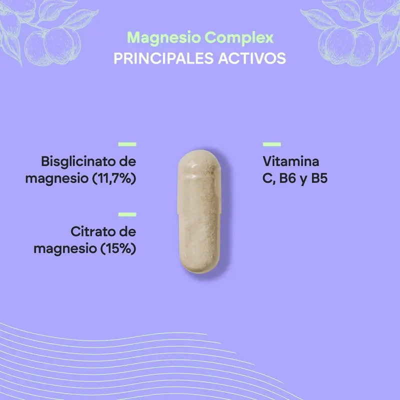 Nutralie Complexo de Magnésio com Bisglicinato e Citrato , 120 cápsulas