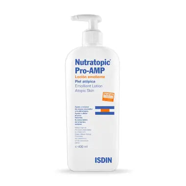 Isdin Nutratopic Pro-Amp Gel de Banho Emoliente para Pele Atópica 400 Ml