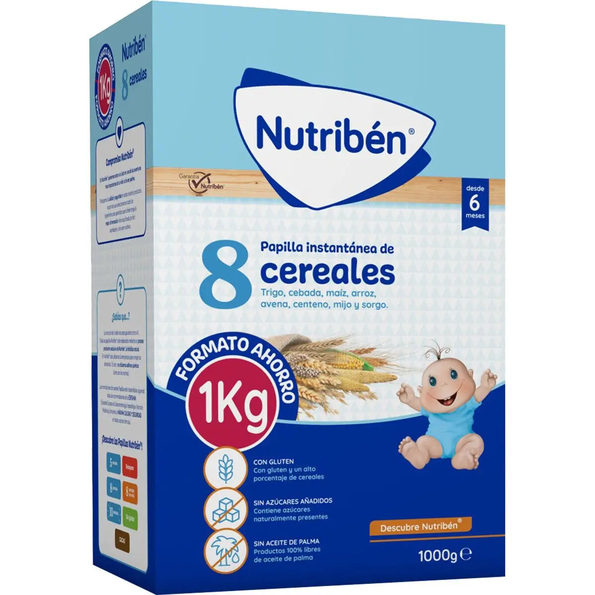 Nutriben 8 Cereais, 1000 gr
