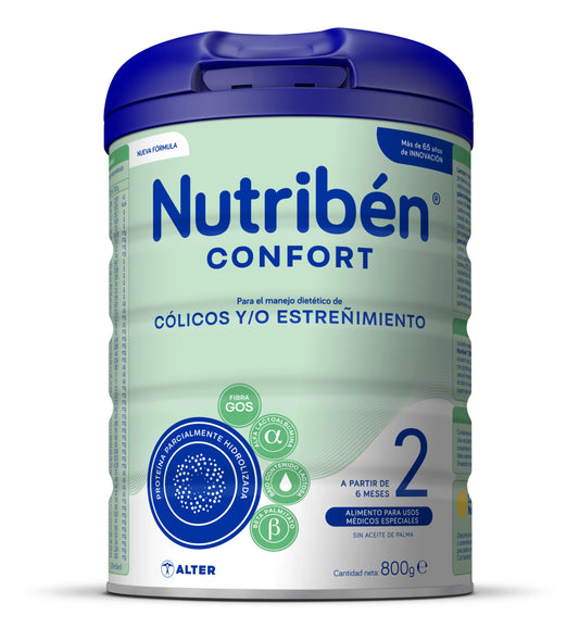 Nutribén Confort 2 Leite de Continuação, 800 g